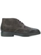 Doucal's Fitted Lace-up Boots - Grey