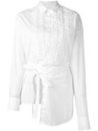 A.f.vandevorst 'cocktail' Shirt, Women's, Size: 36, White, Cotton/spandex/elastane