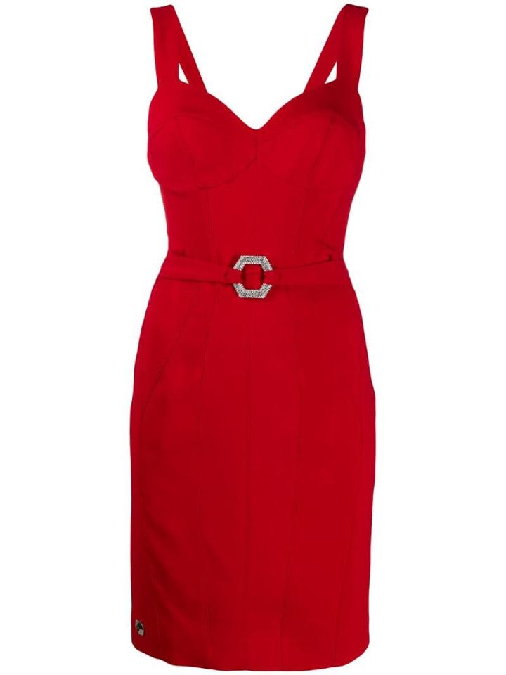 Philipp Plein Elegant Dress - Red