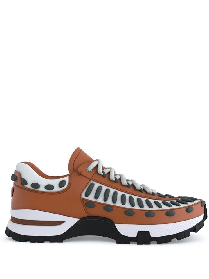 Ermenegildo Zegna Xxx My Claudio Sneakers - Brown