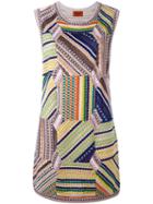 Missoni Knitted Shift Dress, Women's, Size: 44, Nylon/polyamide/polyester/viscose