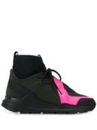 Mr & Mrs Italy Chunky Hi-top Sneakers - Black