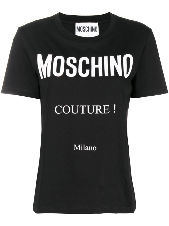 Moschino Couture! Logo T-shirt - Black