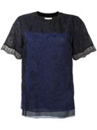 3.1 Phillip Lim Lace Top - Blue