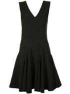 Josie Natori Knit Swing Dress - Black