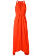 Dion Lee Suspended Loop Dress - Orange