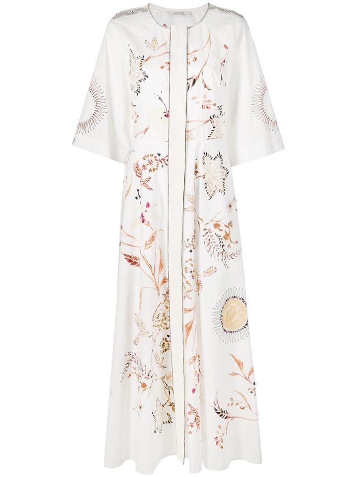 Dorothee Schumacher Printed Shirt Dress - White