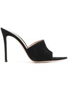 Gianvito Rossi Pointed Sandals - Black