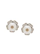 Dolce & Gabbana Faux-pearl Detailed Earrings - White