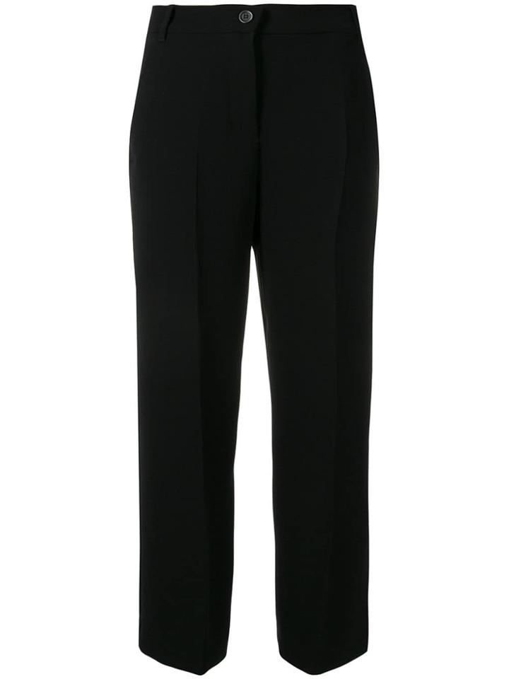 Weekend Max Mara Flared Tailored Trousers - Black
