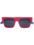 Stella Mccartney Kids Square Frame Sunglasses, Girl's, Red