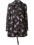 Red Valentino Floral Print Parka