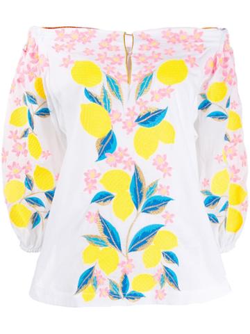 Yuliya Magdych Lemons Shirt - White