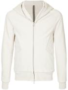 Kazuyuki Kumagai Zipped Hoodie - White