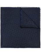 Bally Monorgam-print Scarf - Blue