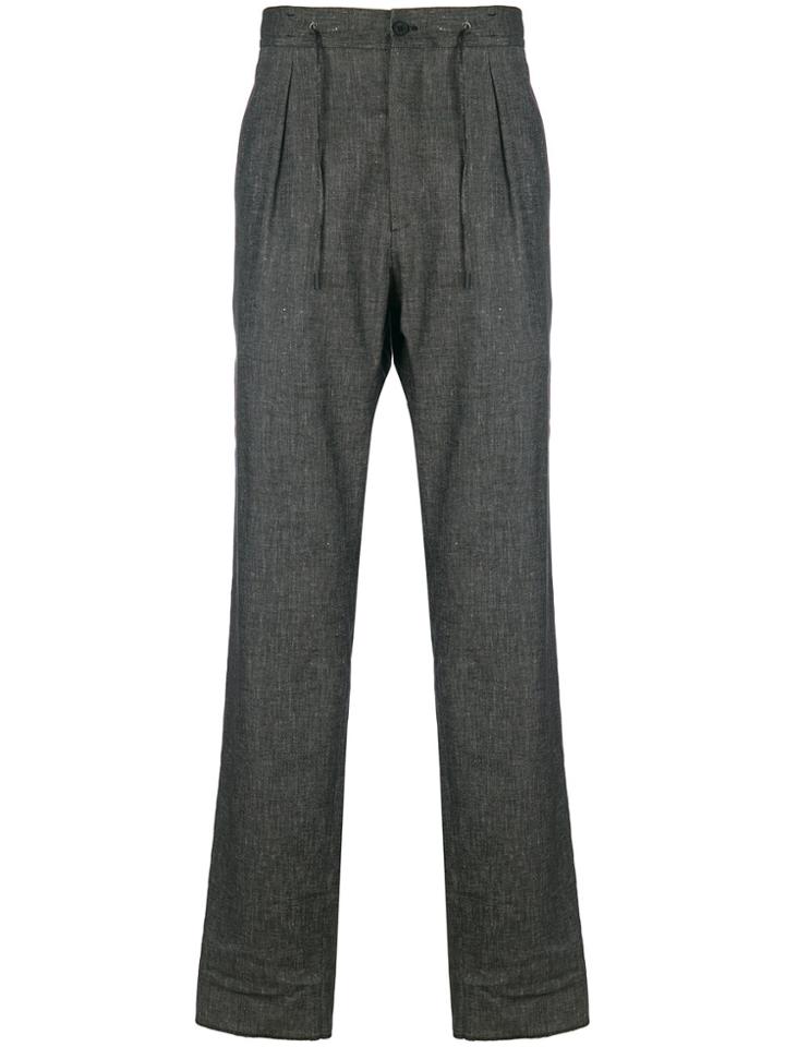 Fendi Draswtring Trousers - Black