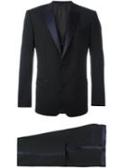Dolce & Gabbana Three-piece Dinner Suit, Men's, Size: 48, Black, Silk/spandex/elastane/cupro/viscose