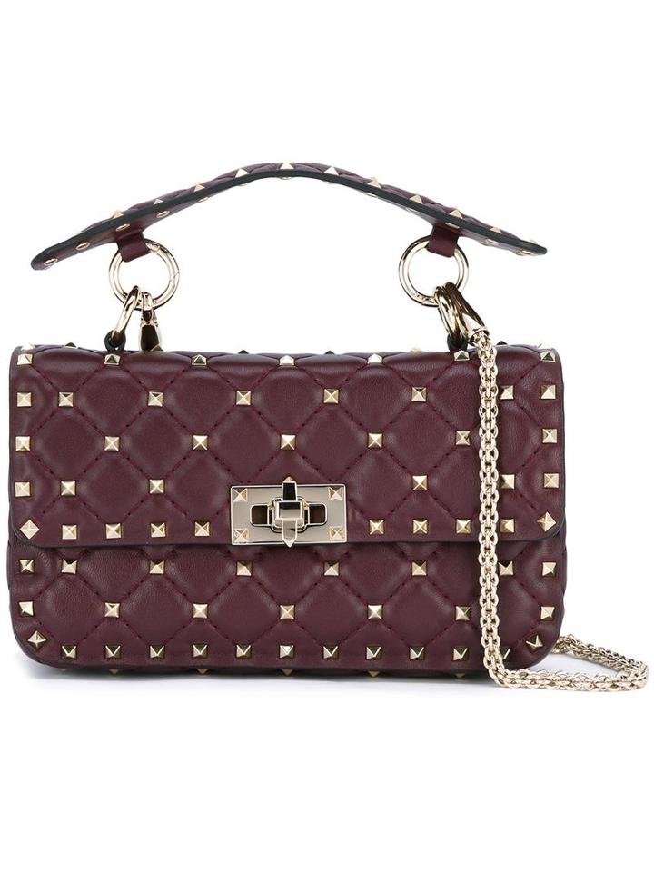 Valentino Valentino Garavani 'rockstud Spike' Crossbody Bag, Women's, Red