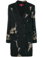 Di Liborio Buttoned Midi Coat - Black