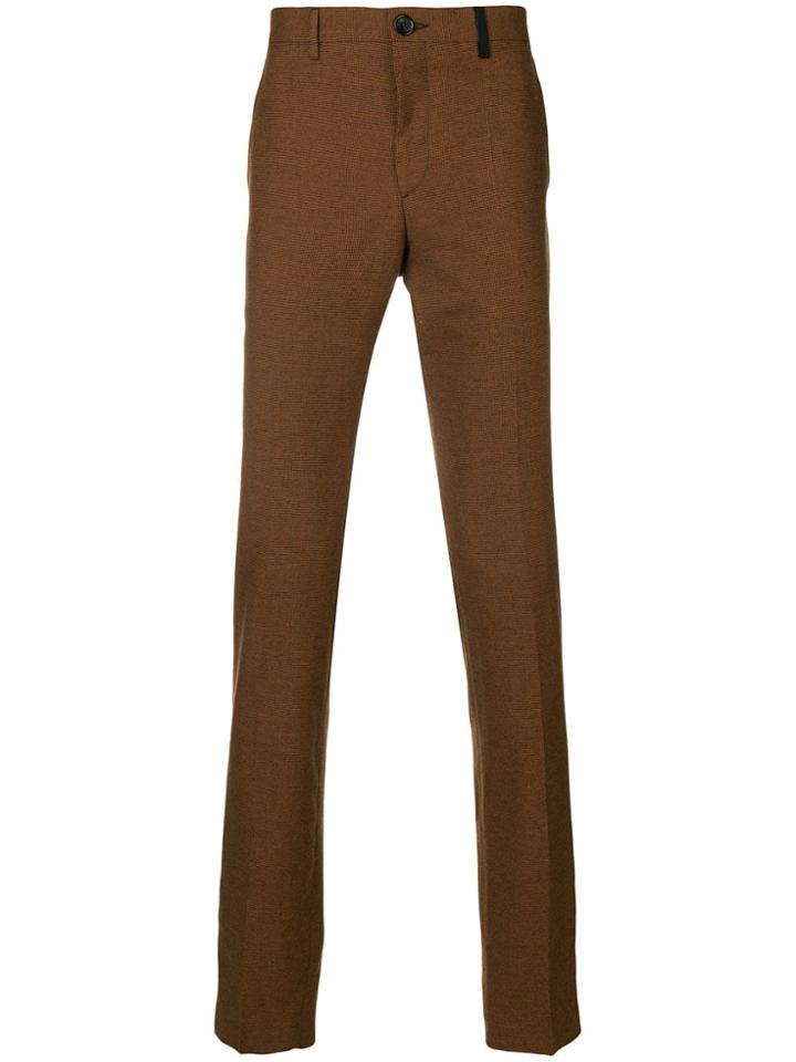 Ps By Paul Smith Slim Fit Tailored Trousers - Brown