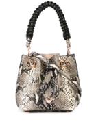 Sophia Webster Snakeskin Bucket Bag - Multicolour