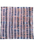Raquel Allegra Tie-dye Pattern Scarf - Blue