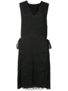 Jenni Kayne - Lace Appliqué Shift Dress - Women - Silk - L, Black, Silk