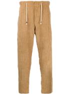 The Silted Company Corduroy Trackpants - Brown