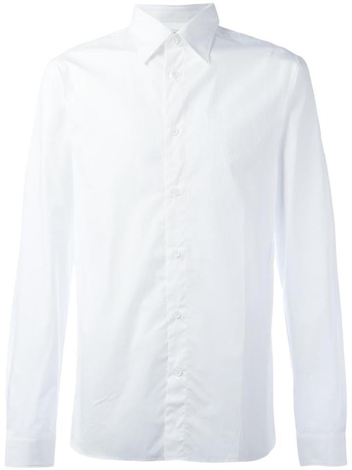 Acne Studios 'glasgow' Shirt, Men's, Size: 46, White, Cotton/polyester