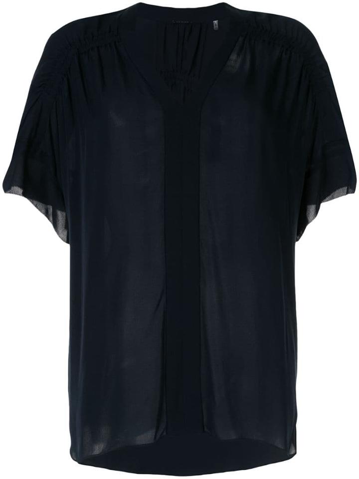 Elie Tahari Evlin Blouse - Blue