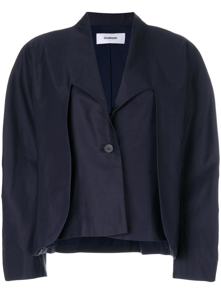 Chalayan Double Layer Jacket - Blue