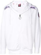 Colmar Logo Zip-up Hoodie - White