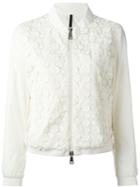 Moncler Dedonette Applique Jacket, Women's, Size: Ii, Nude/neutrals, Polyamide