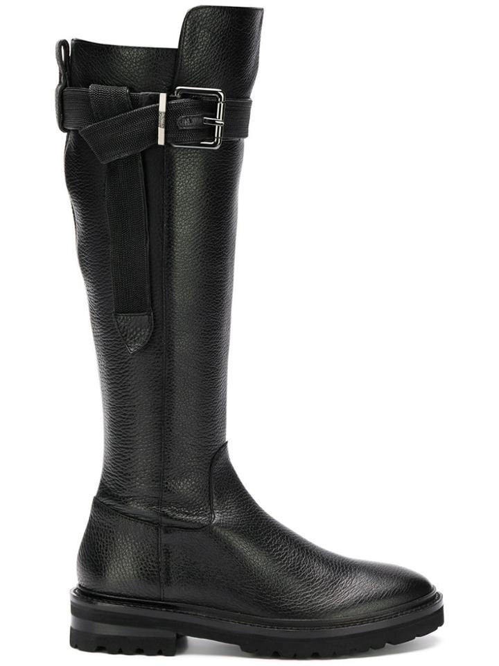 Steffen Schraut Buckle Detail Boots - Black