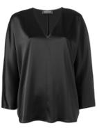 Gianluca Capannolo V-neck Blouse - Black