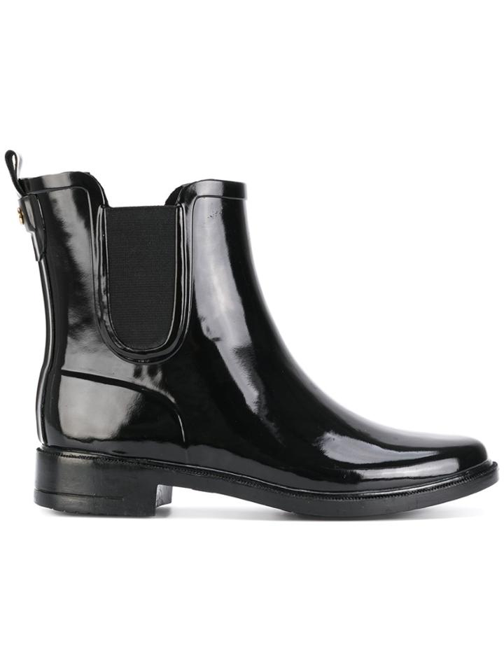 Tory Burch Stormy Rain Booties - Black