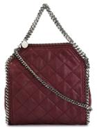 Stella Mccartney 'falabella' Quilted Tote, Women's, Pink/purple