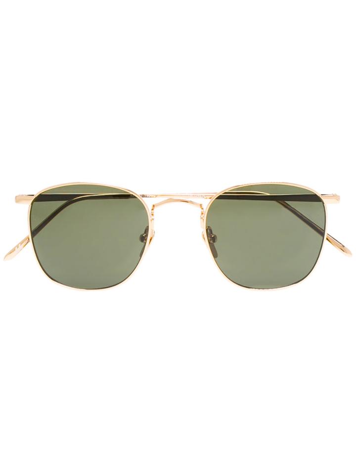 Linda Farrow 479 C15 Square Sunglasses - Metallic
