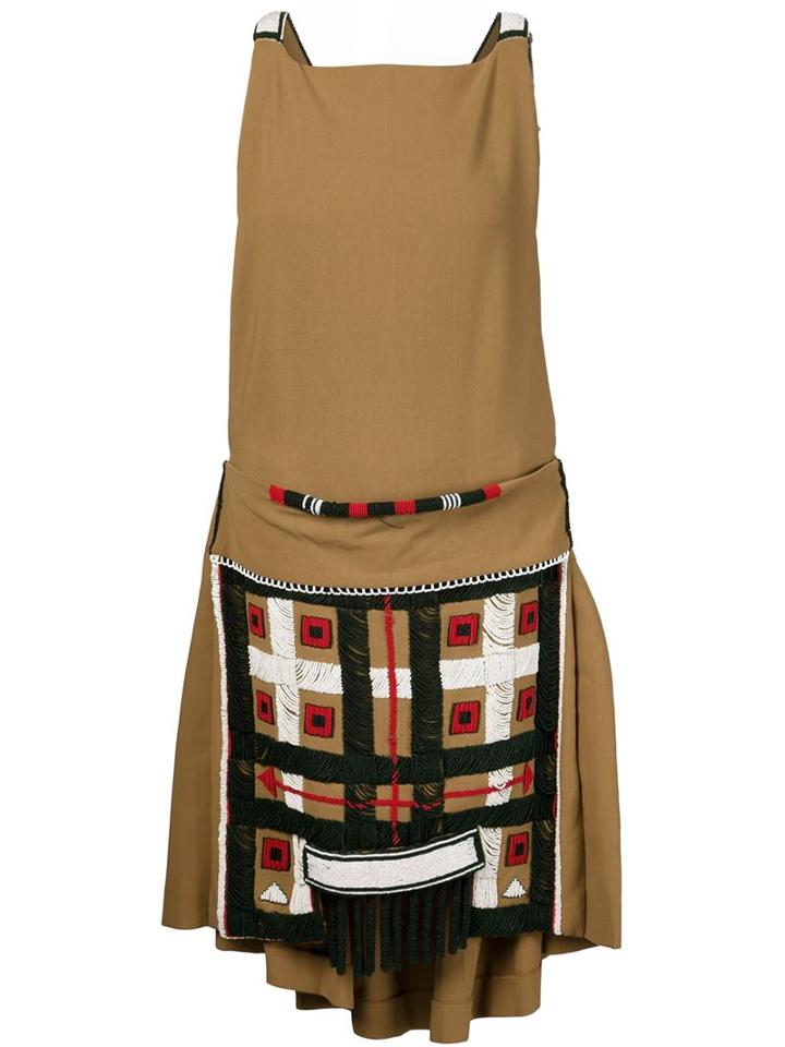 Jean Paul Gaultier Vintage Beaded Apron Dress