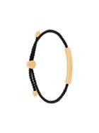 Monica Vinader Polished Bar Bracelet - Black