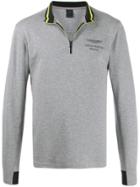 Hackett Aston Martin Racing Zip Sweatshirt - Grey