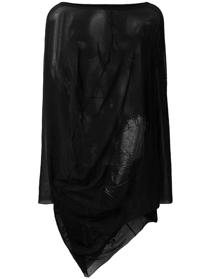 Rundholz Black Label Oversized Mesh Top