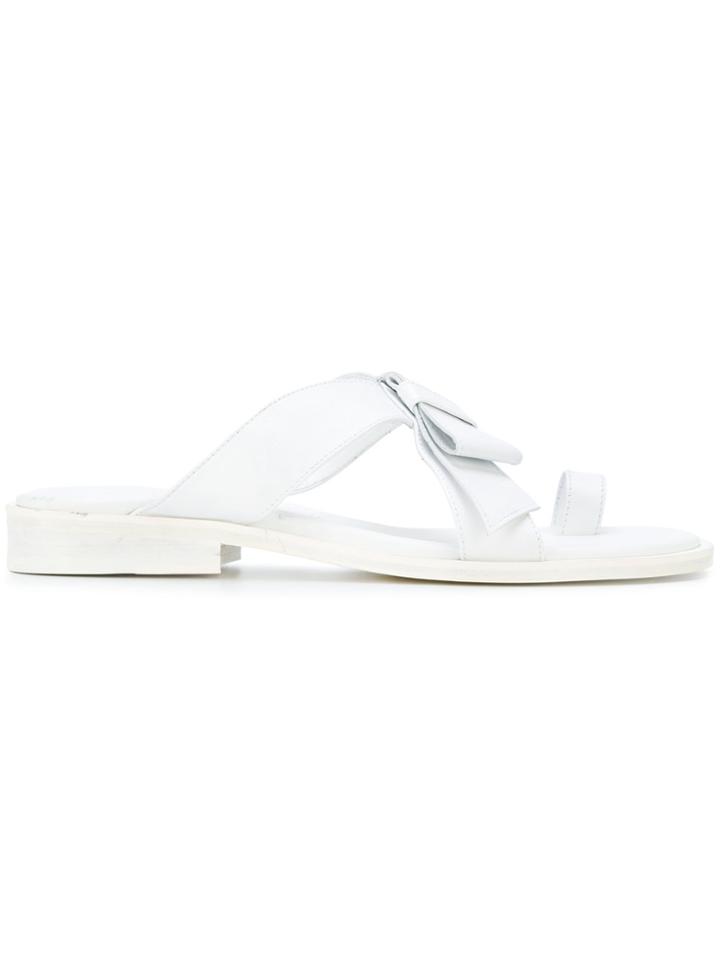 A.f.vandevorst Toe Strap Sandals - White