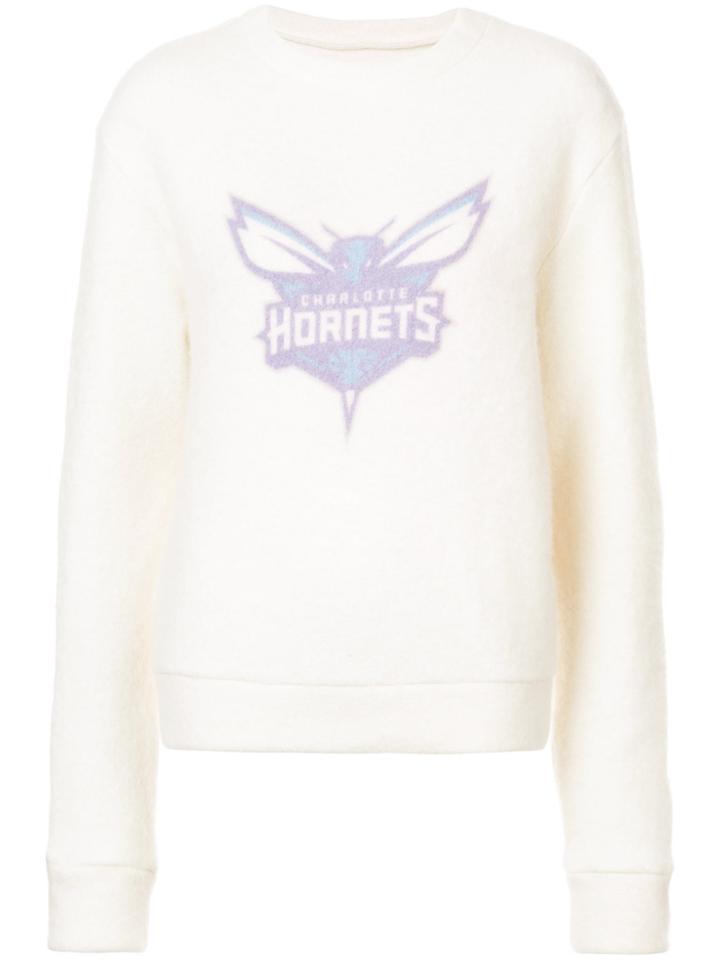 The Elder Statesman Hornets Jumper - White