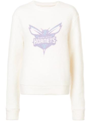 The Elder Statesman Hornets Jumper - White