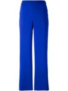 P.a.r.o.s.h. Wide Leg Trousers, Women's, Size: Large, Blue, Polyester