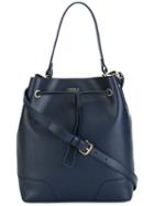 Furla Removable Strap Bucket Bag, Women's, Blue, Leather