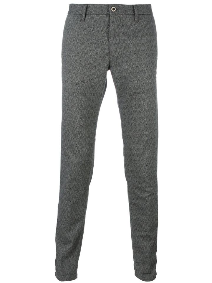 Incotex Slim Fit Chinos - Black