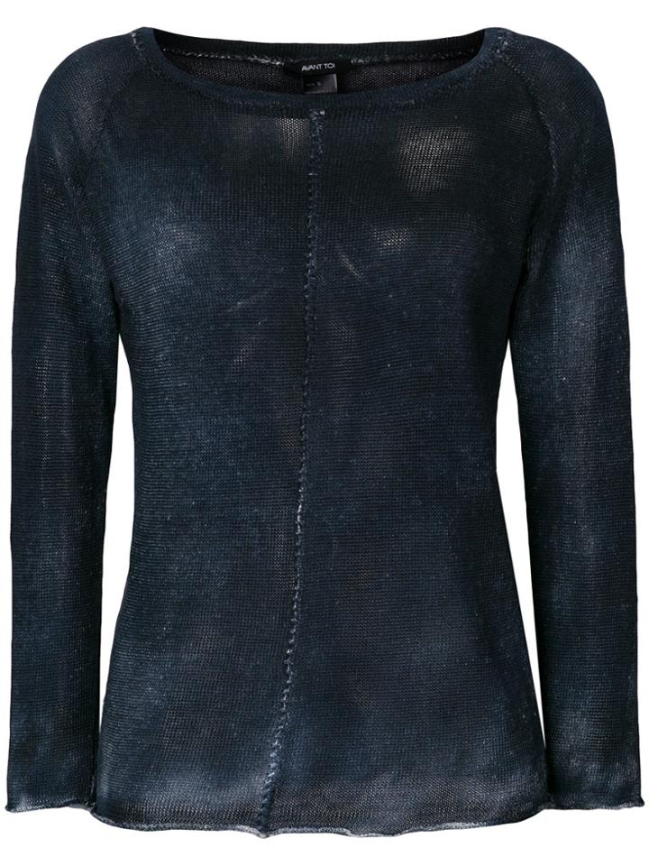Avant Toi Linine Jumper - Blue