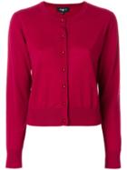 Paule Ka Cropped Cardigan - Pink & Purple